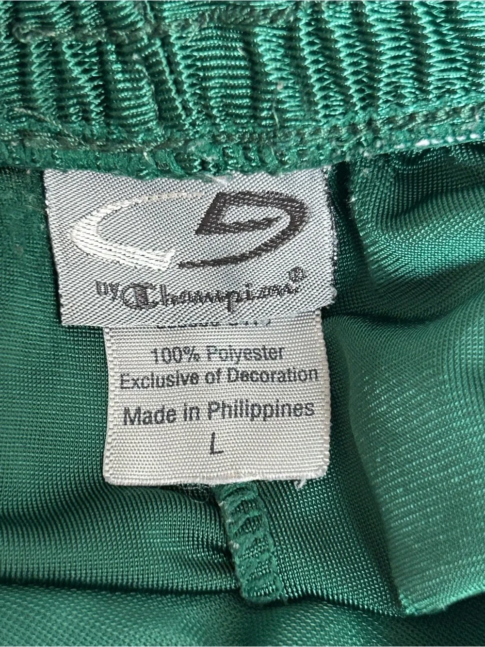 Champion C9 vintage rare green men’s basketball shorts size L